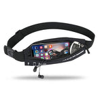 AIKENDO Slim Running Belt for Women Men,Runners Fanny Pack Phone Holder,Running Pouch Waist bag for Workout Jogging,Money Belt Running Gear Accessories