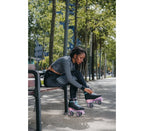 Chaya Melrose Black & Pink Roller Skates