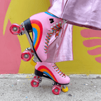 Rainbow Rider - Pink Heart