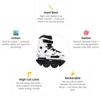 Flying Eagle F6s Falcon Pro White Skates