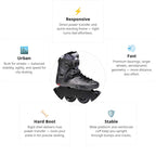 Flying Eagle X5D Spectre Black Skates